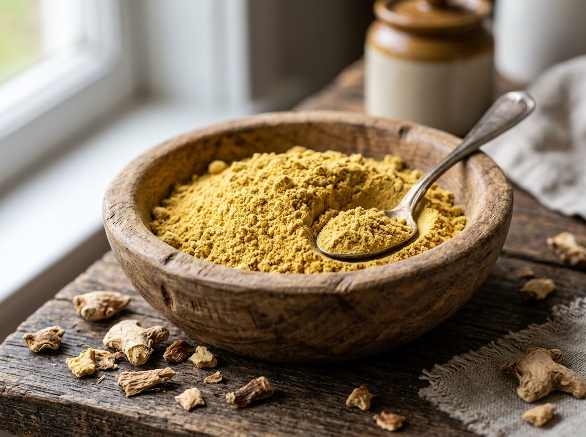 Pure Ground Dried Ginger Powder